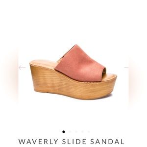 Chinese Laundry Waverly Slide Sandel in Color “Clay”